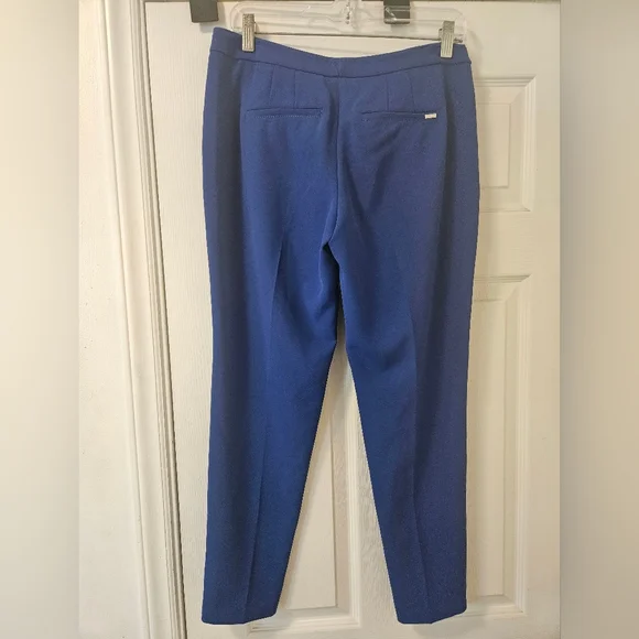 White House Black Market Royal Blue Women Dress Pants - Picture 2 of 4